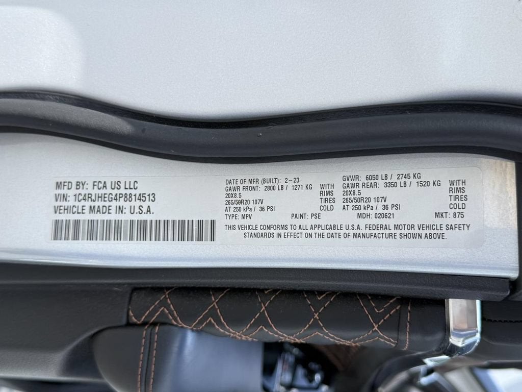 2023 Jeep Grand Cherokee Summit 4x4