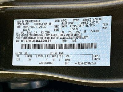 2025 Ford Ranger Raptor