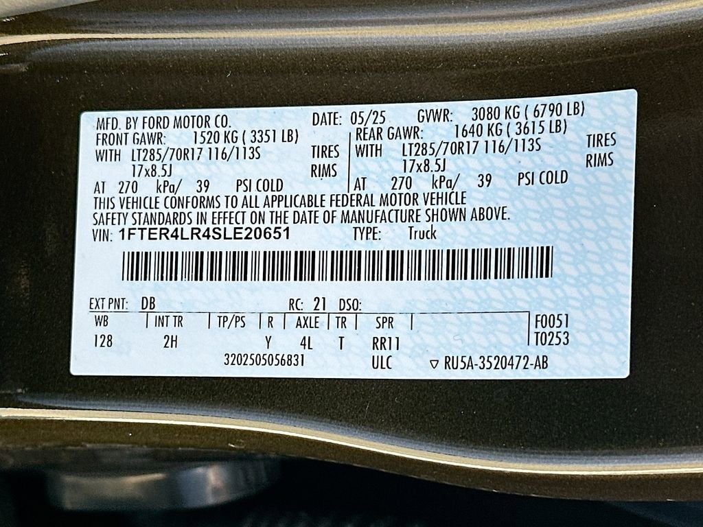 2025 Ford Ranger Raptor