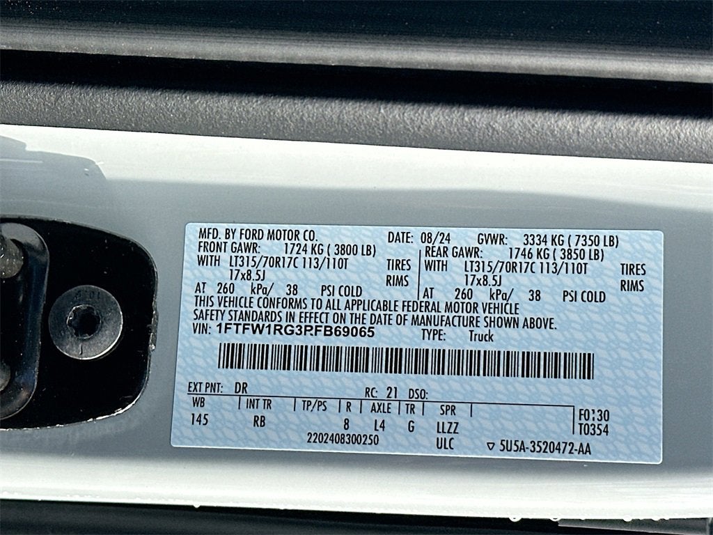 2024 Ford F-150 Raptor