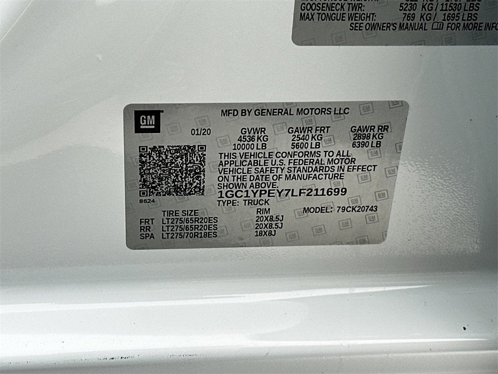 2020 Chevrolet Silverado 2500 HD LTZ