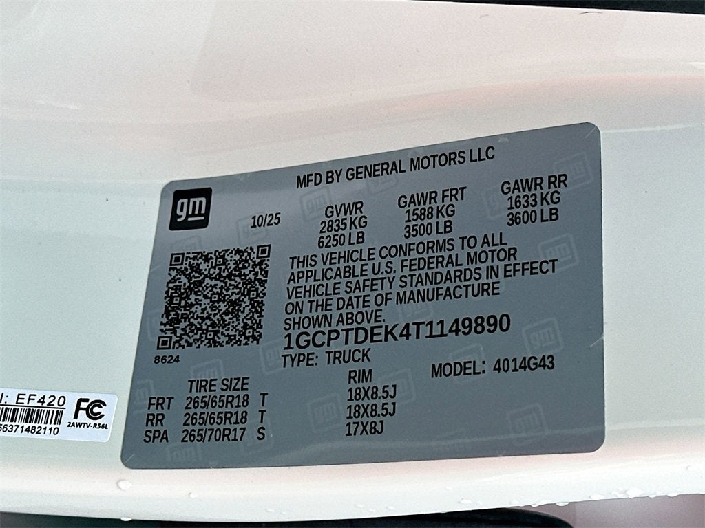 2026 Chevrolet Colorado Z71