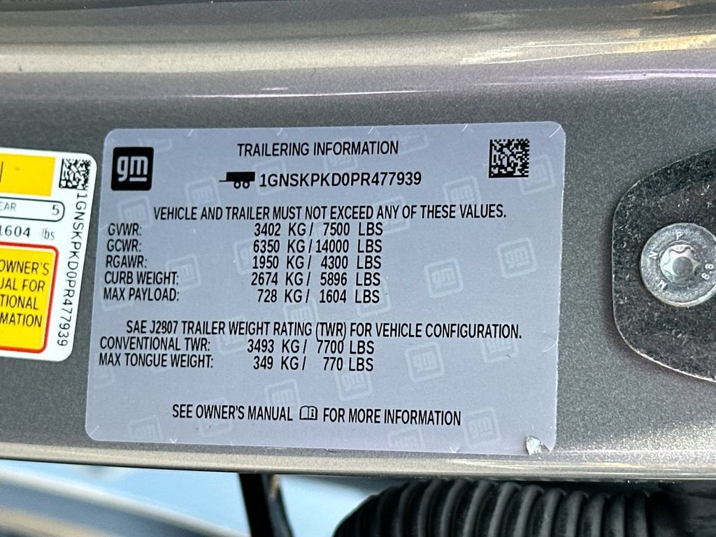 2023 Chevrolet Tahoe Z71