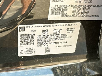 2022 Chevrolet Silverado 1500 RST
