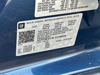 2020 GMC Sierra 1500 AT4