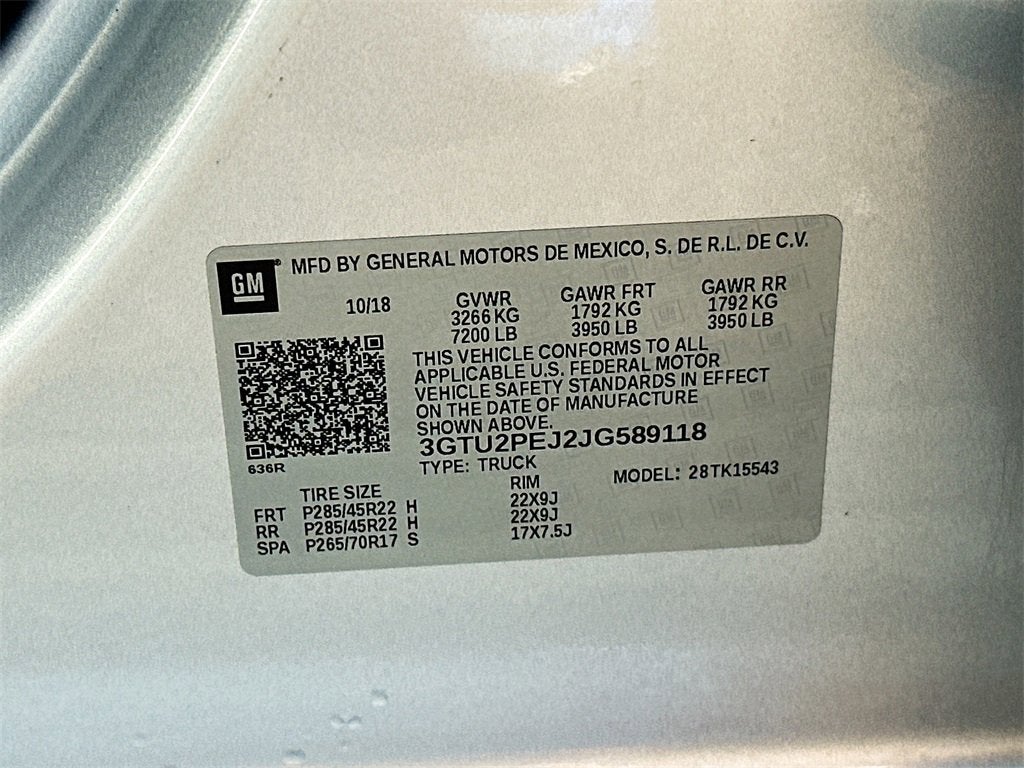 2018 GMC Sierra 1500 Denali