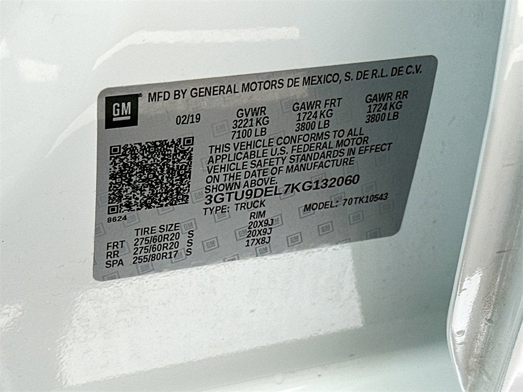 2019 GMC Sierra 1500 SLT