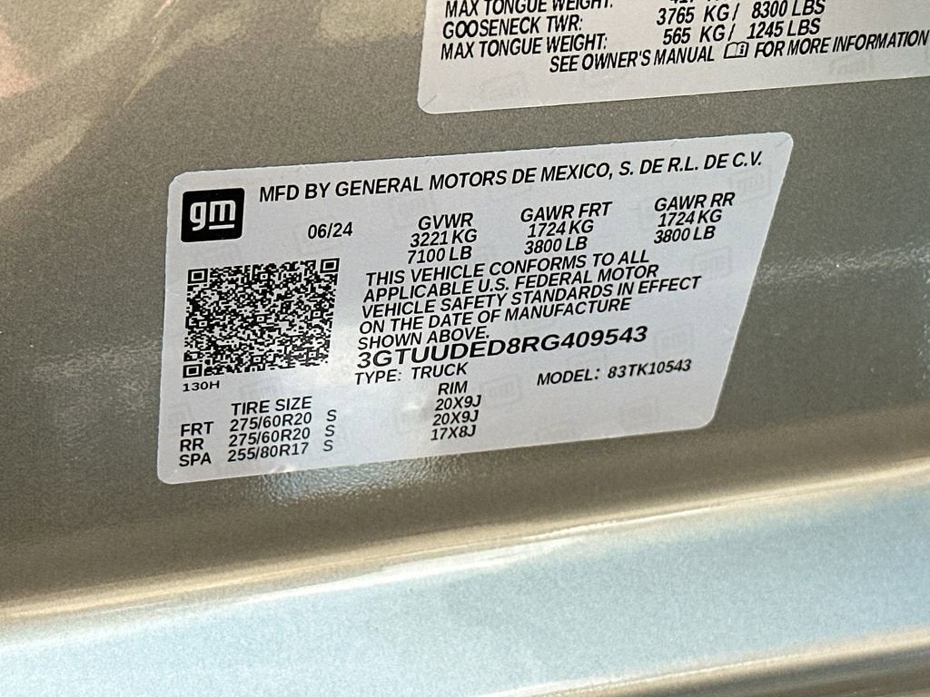 2024 GMC Sierra 1500 SLT