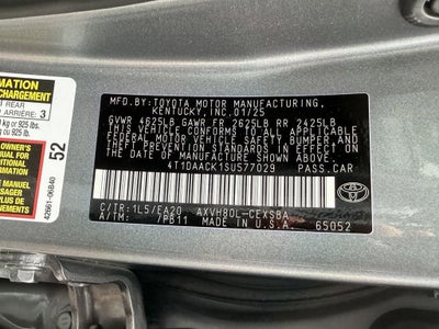 2025 Toyota Camry SE