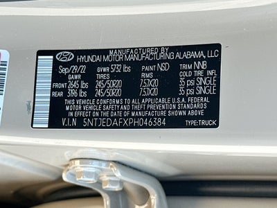 2023 Hyundai Santa Cruz Limited