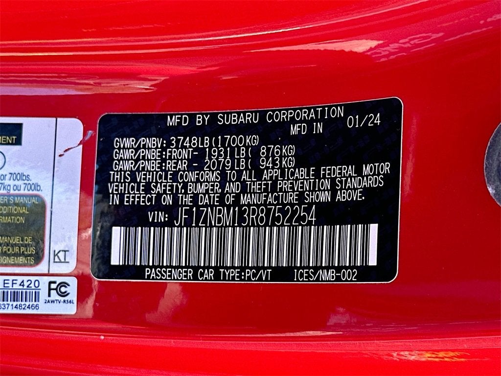 2024 Toyota GR86 TRUENO Edition