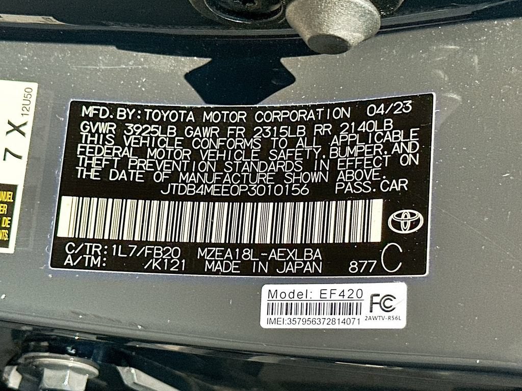 2023 Toyota Corolla LE