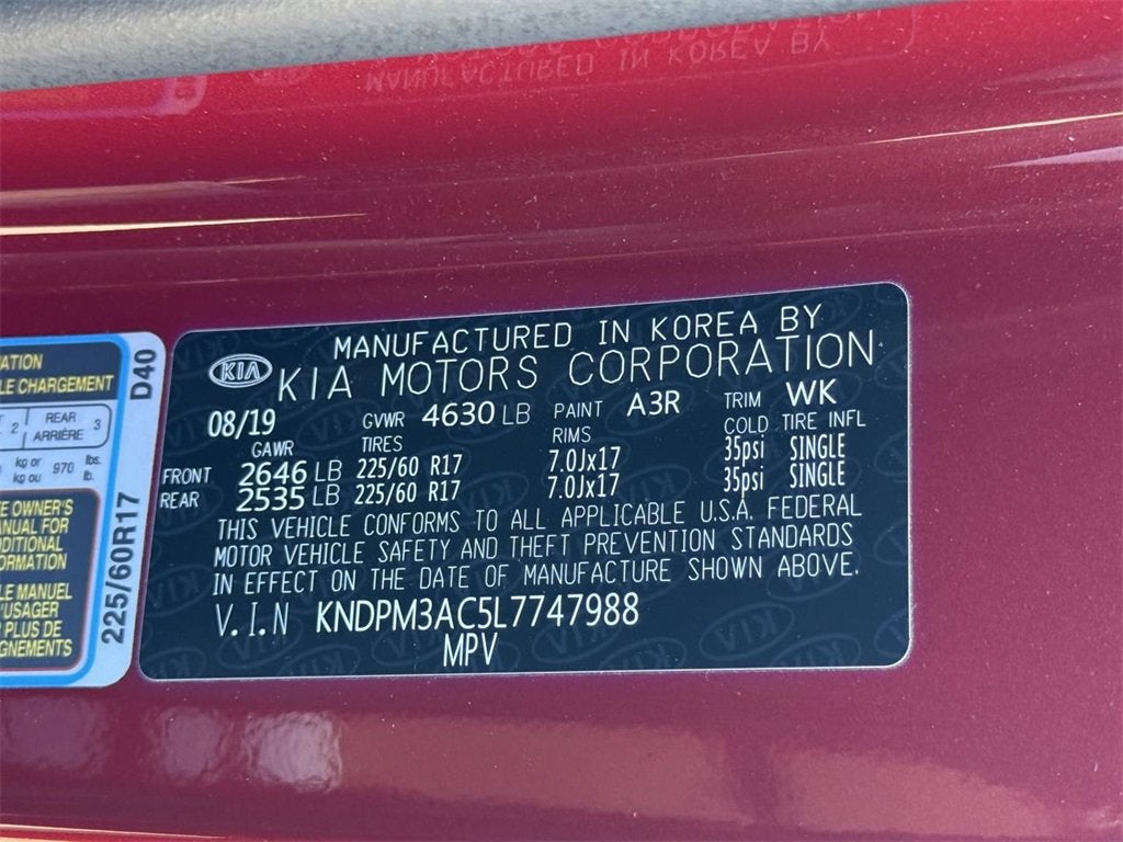 2020 Kia Sportage LX