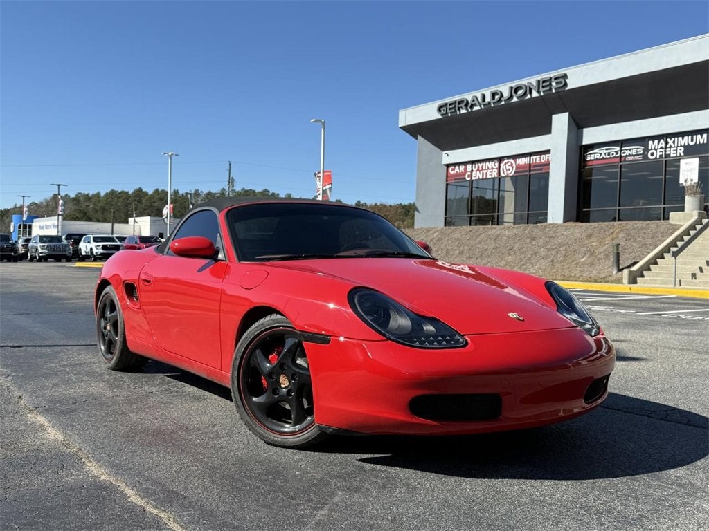 2002 Porsche Boxster RED