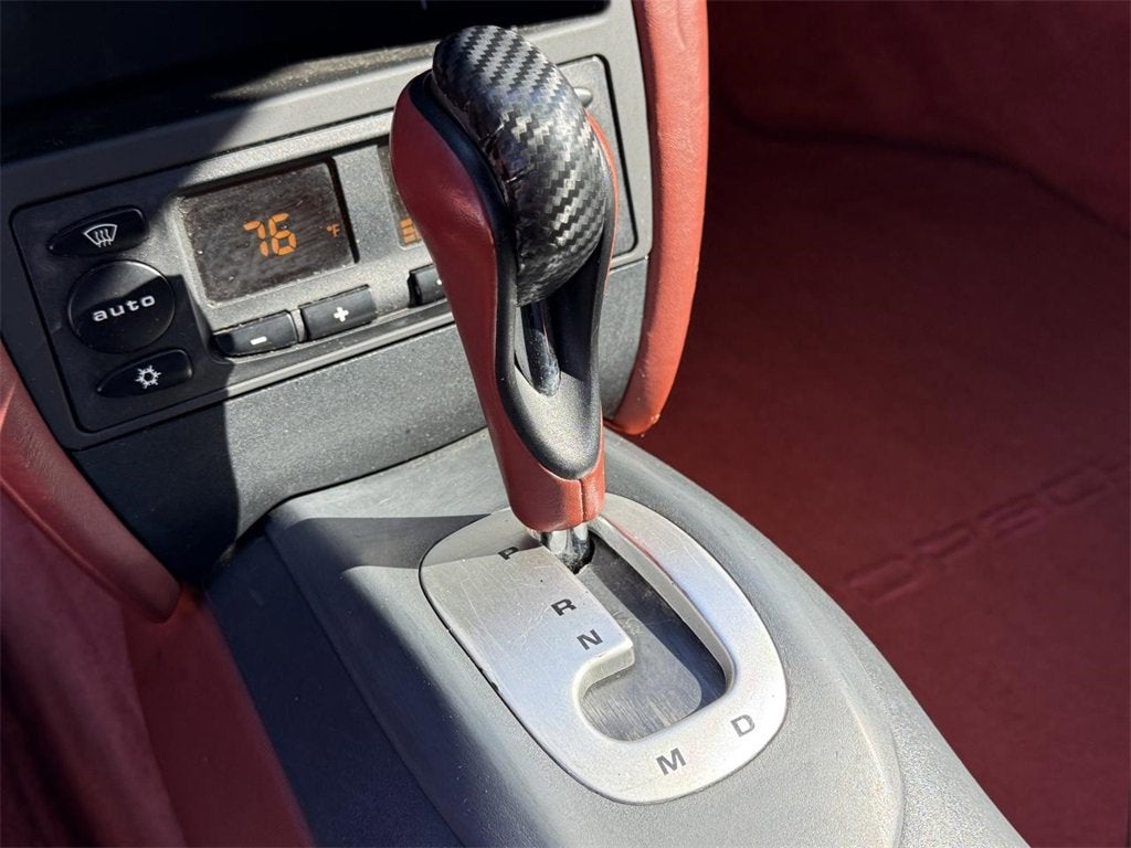 2002 Porsche Boxster RED