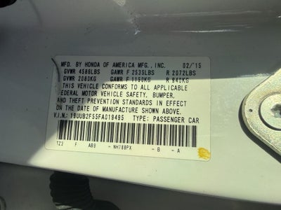 2015 Acura TLX V6 Tech