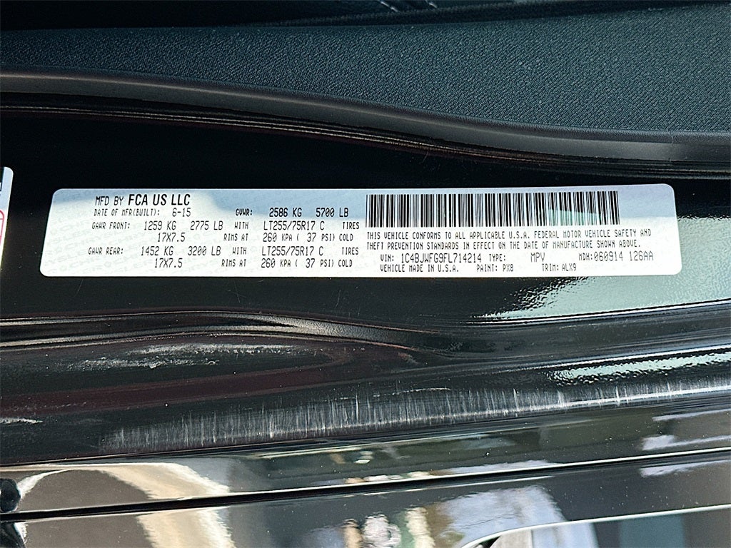 2015 Jeep Wrangler Unlimited Rubicon