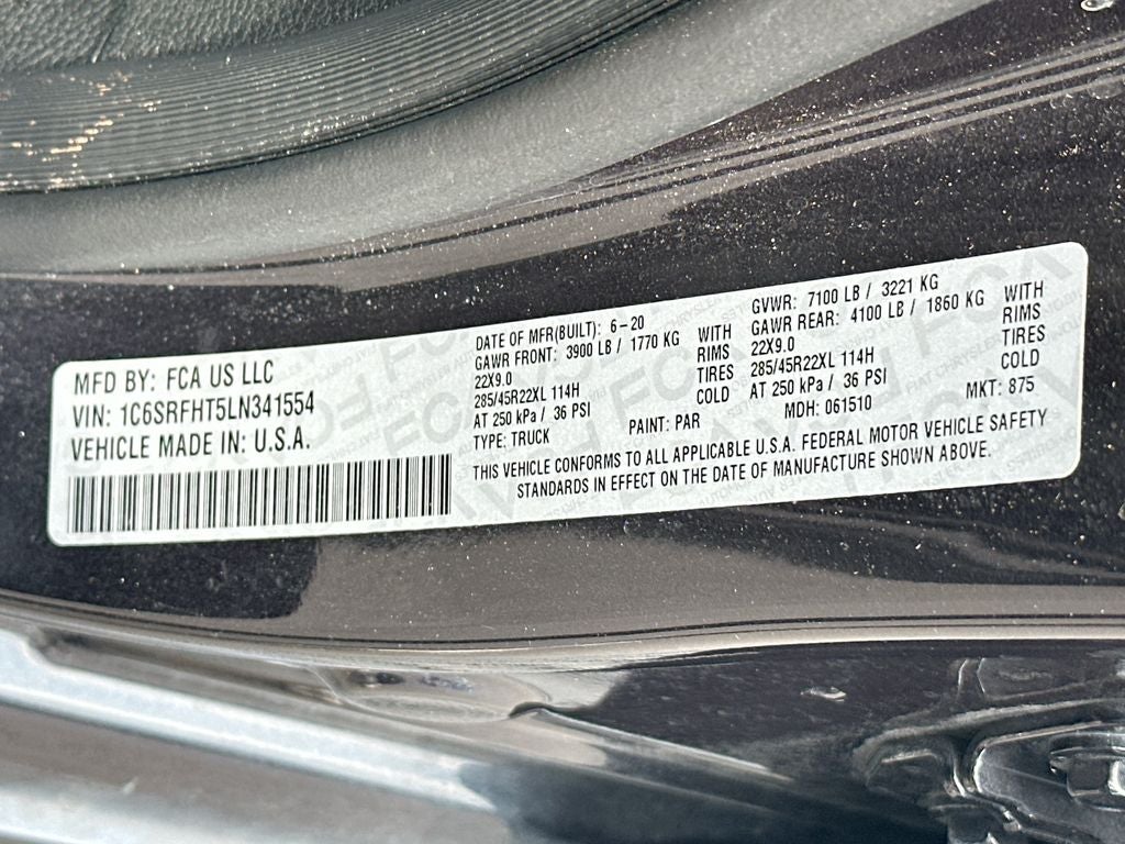 2020 RAM 1500 Limited