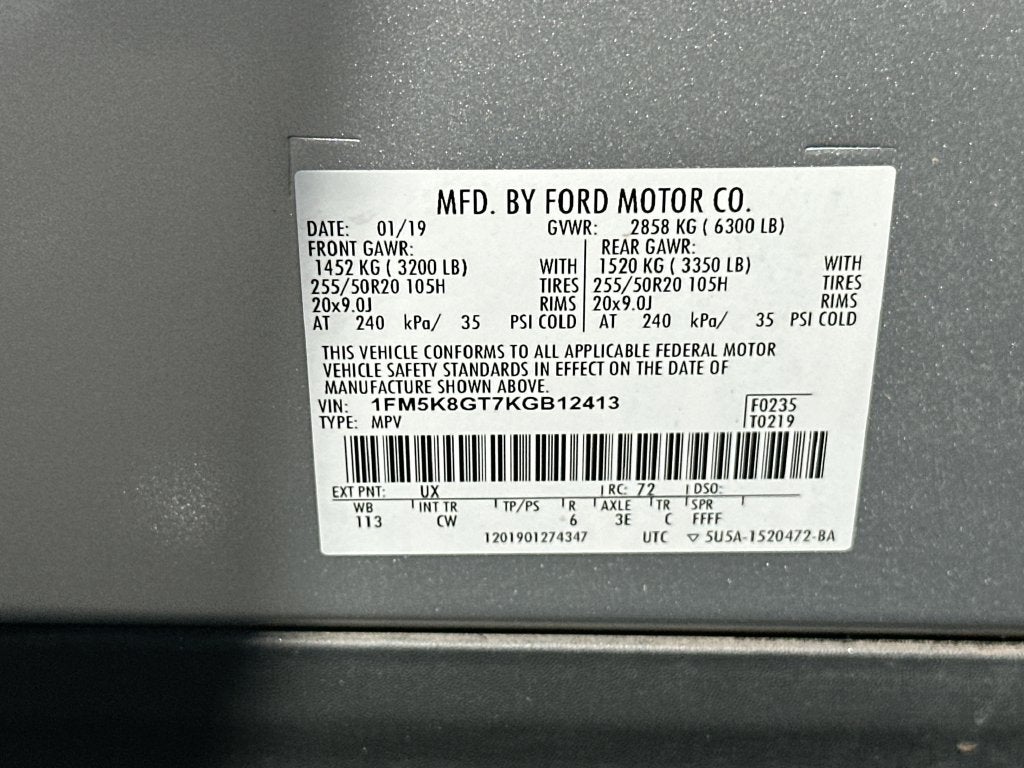 2019 Ford Explorer Sport