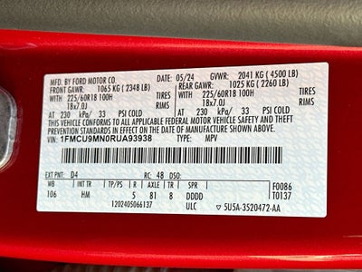 2024 Ford Escape ST-Line