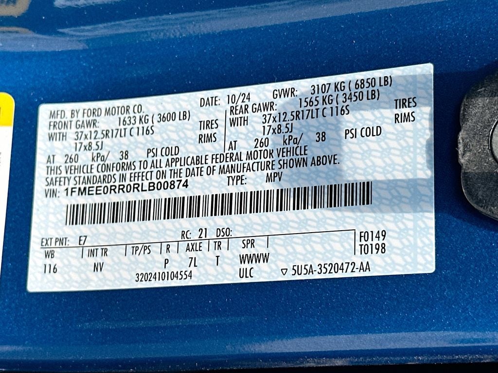 2024 Ford Bronco Raptor