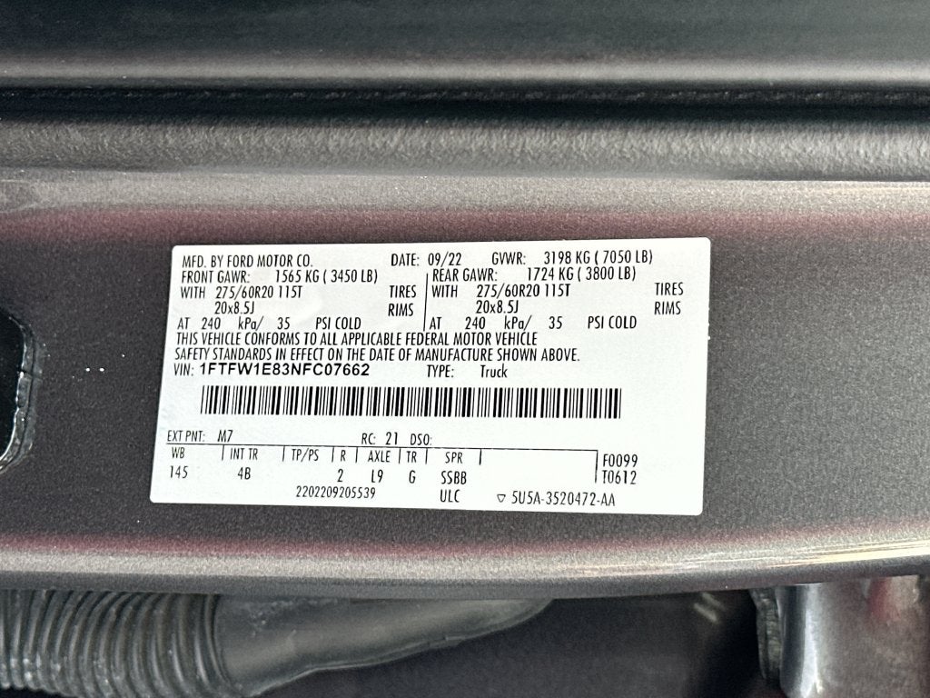 2022 Ford F-150 XLT