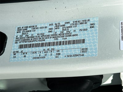 2023 Ford F-150 Platinum