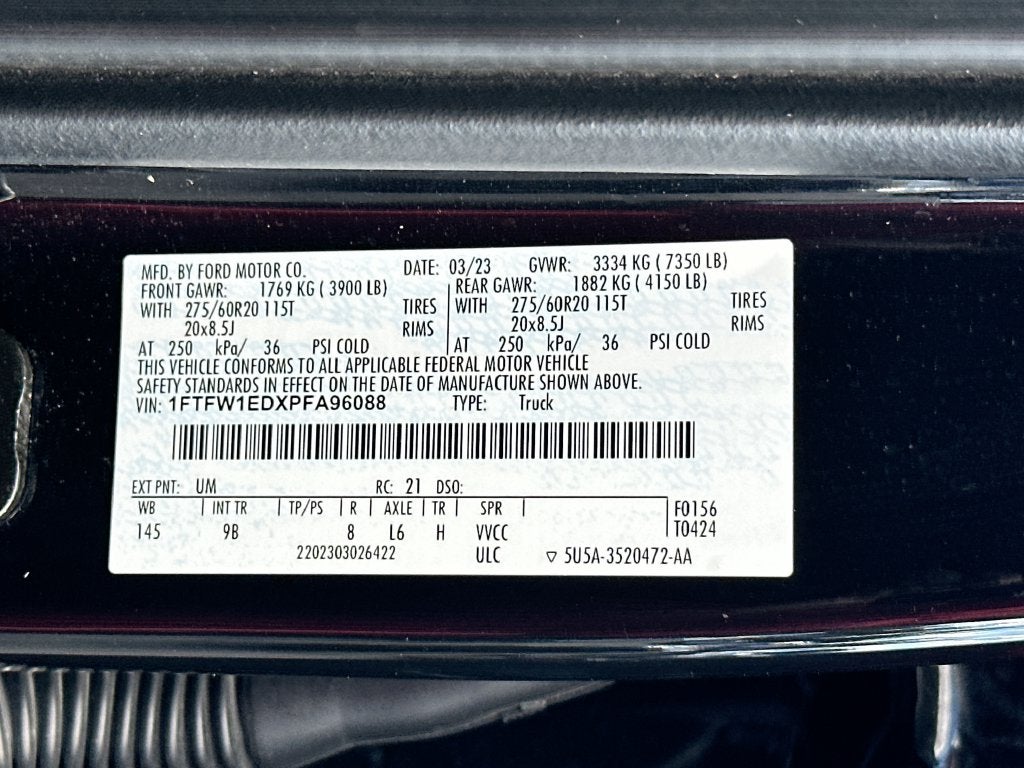 2023 Ford F-150 Platinum