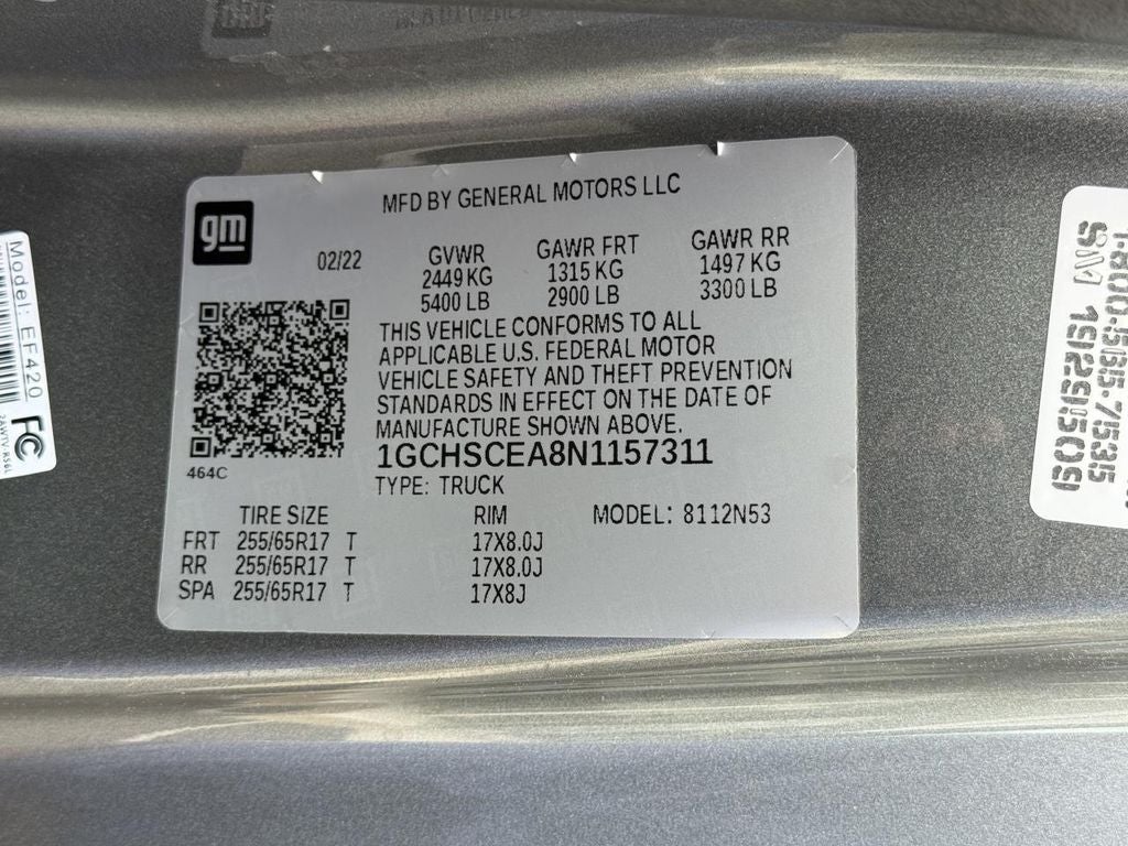 2022 Chevrolet Colorado LT