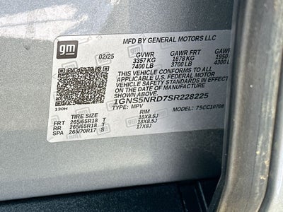 2025 Chevrolet Tahoe LT