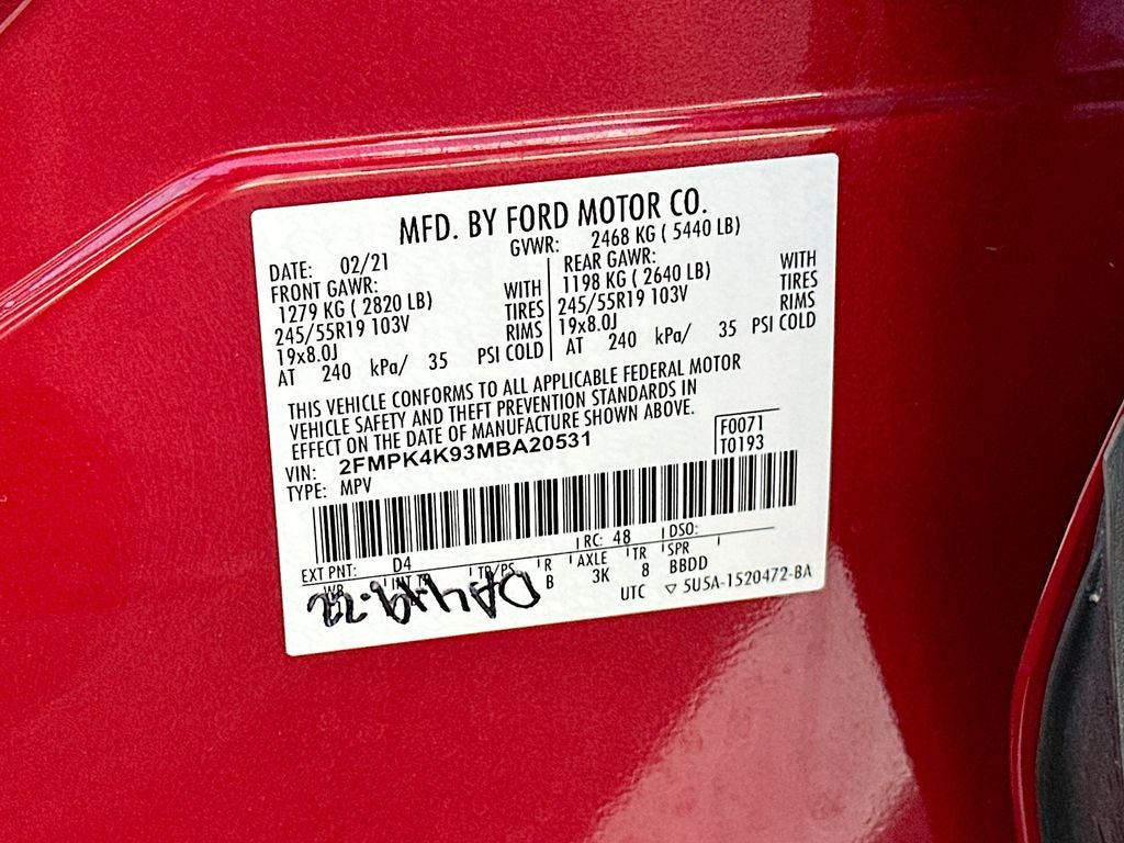 2021 Ford Edge Titanium