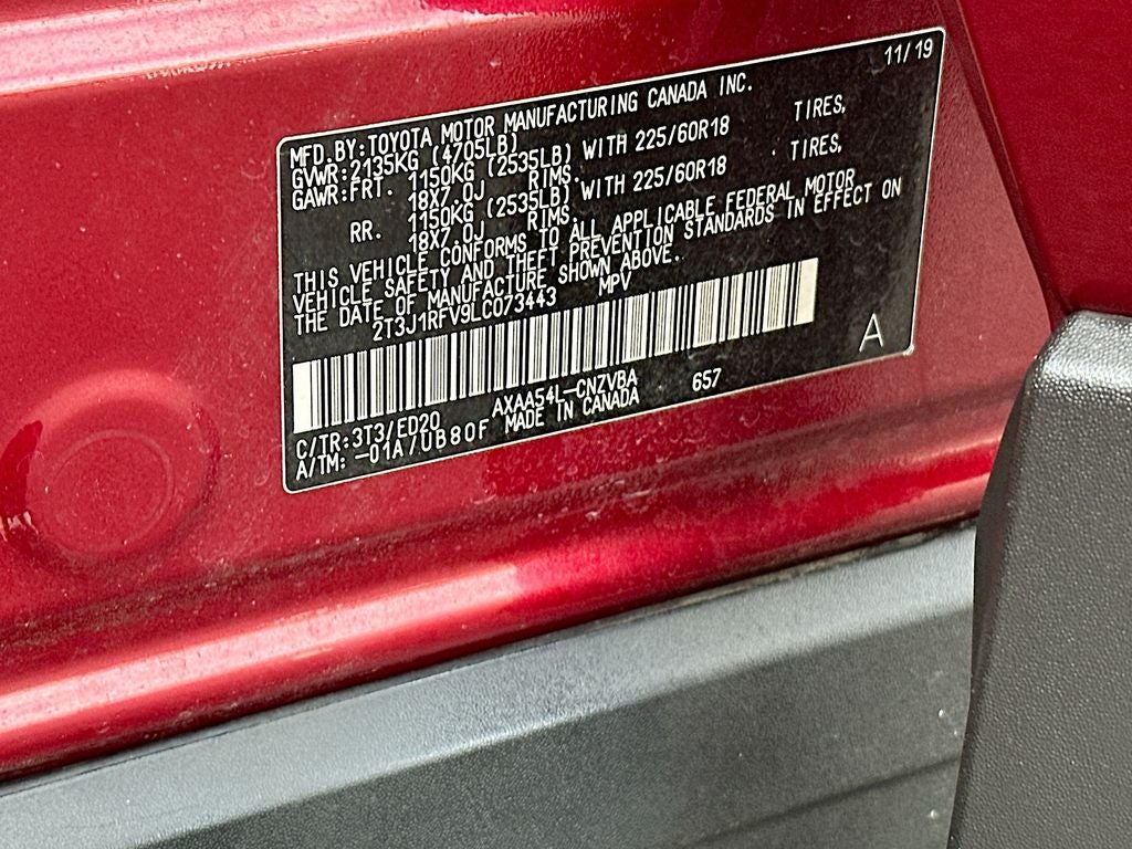 2020 Toyota RAV4 Adventure