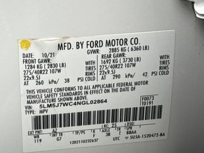 2022 Lincoln Aviator Reserve