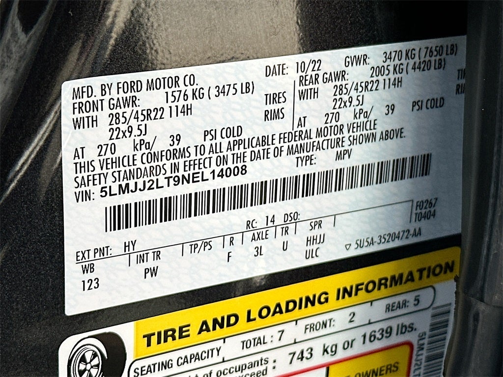 2022 Lincoln Navigator Reserve