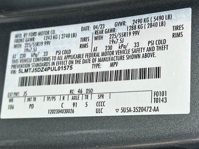 2023 Lincoln Corsair Plug-In Hybrid Grand Touring
