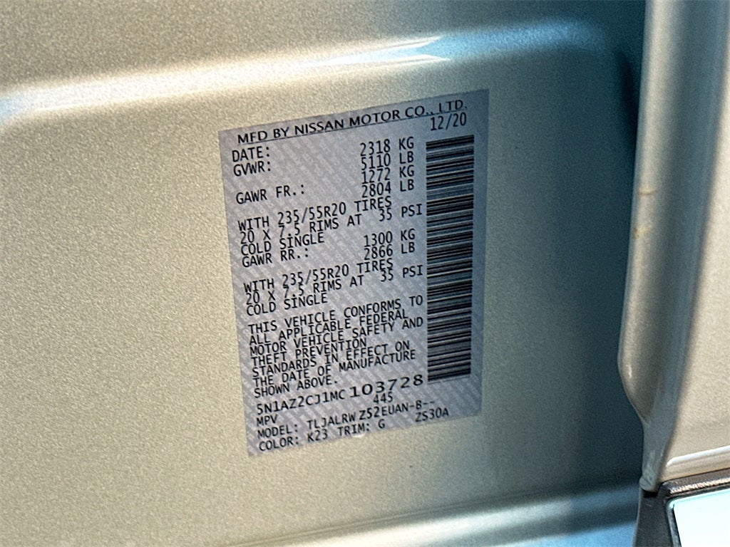 2021 Nissan Murano SL