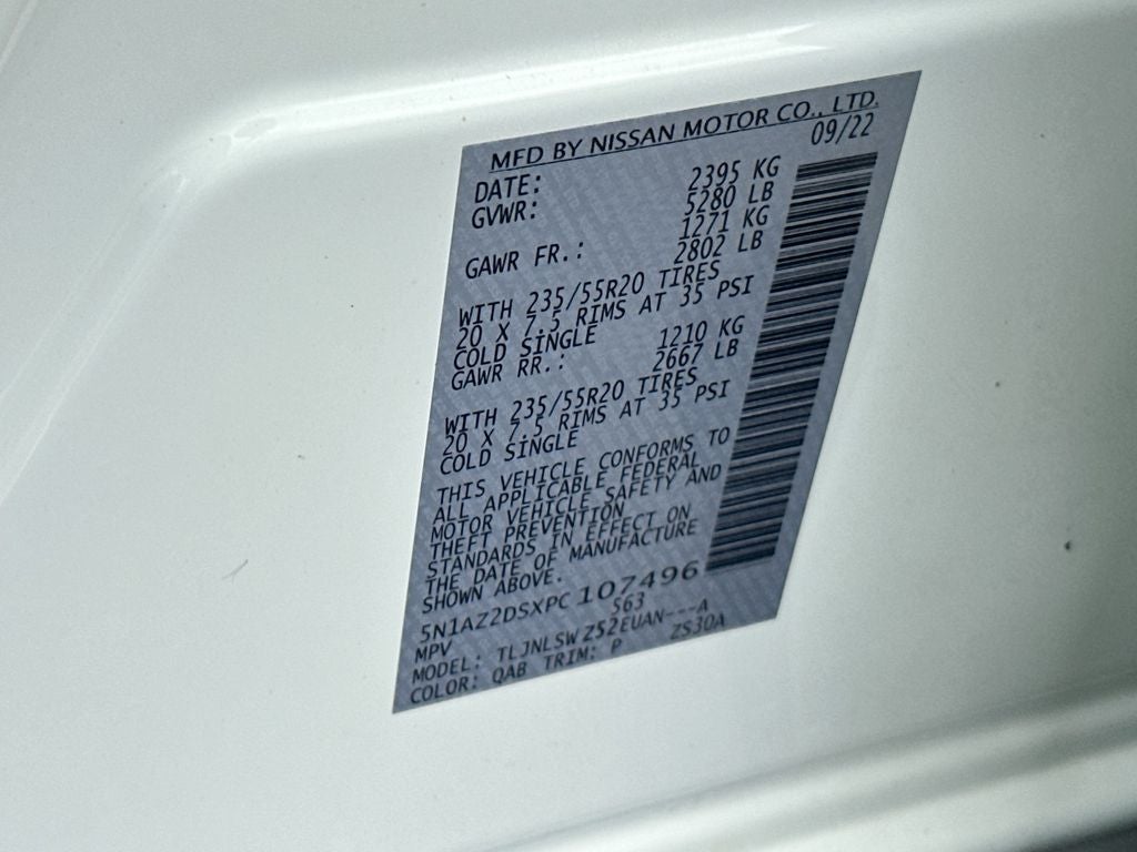 2023 Nissan Murano Platinum