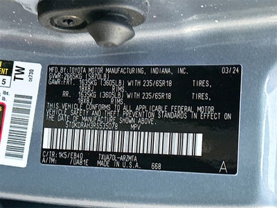 2024 Toyota Highlander XLE