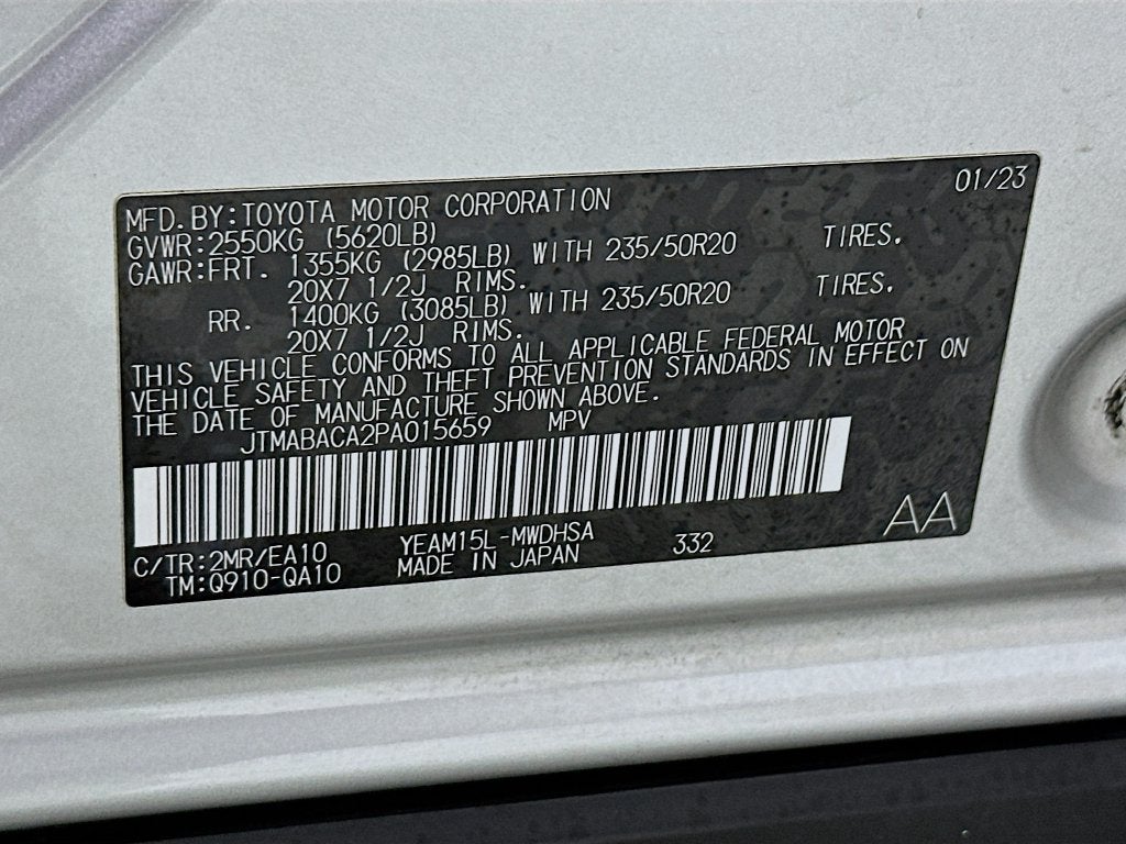 2023 Toyota bZ4X Limited