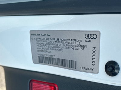 2025 Audi A5 Sportback 45 S line Prestige quattro