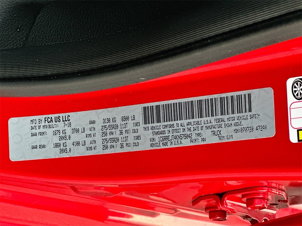 2019 RAM 1500 Laramie