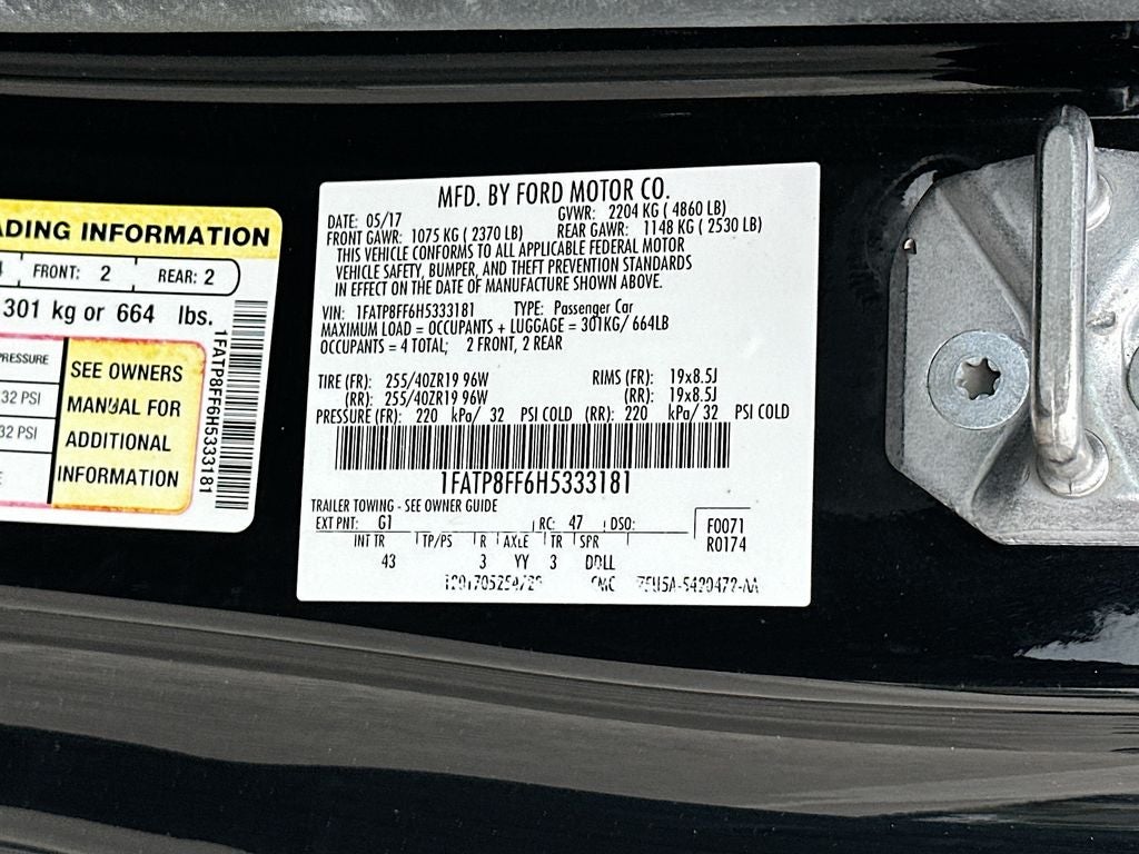 2017 Ford Mustang GT Premium