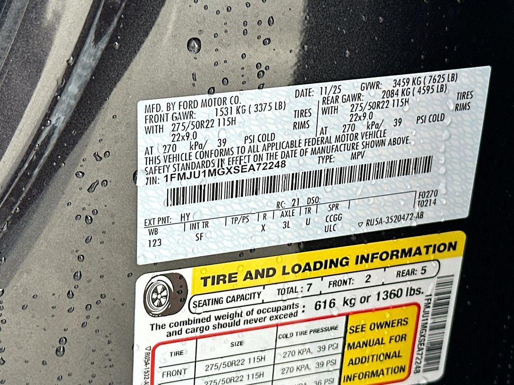 2025 Ford Expedition Platinum