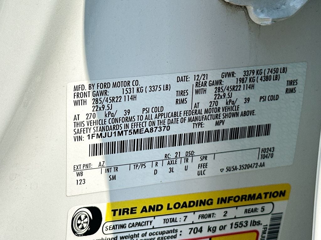 2021 Ford Expedition Platinum