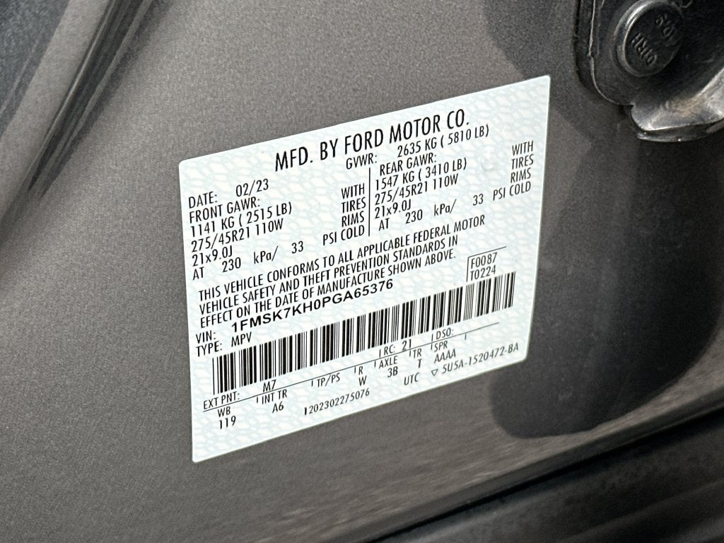 2023 Ford Explorer ST-Line