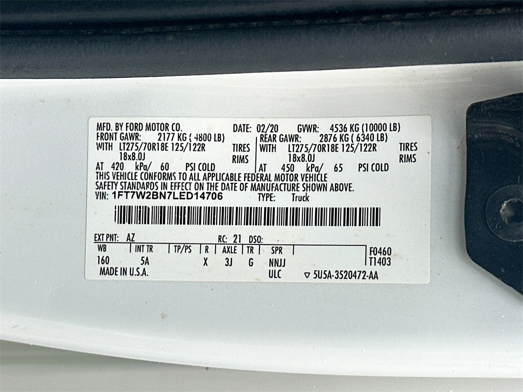 2020 Ford F-250SD Lariat