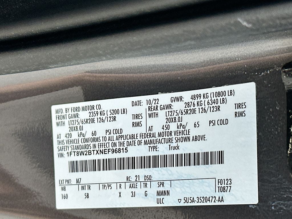 2022 Ford F-250SD Lariat