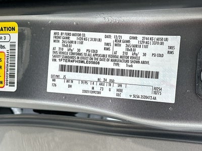 2021 Ford Ranger Lariat