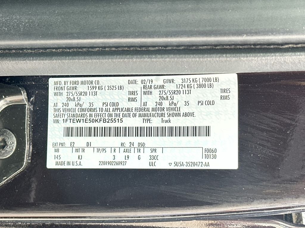 2019 Ford F-150 King Ranch