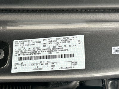 2025 Ford F-150 Raptor